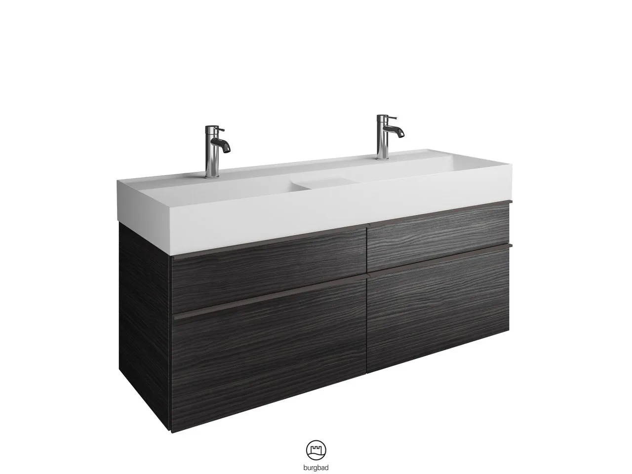burgbad Badmöbelset „Yumo“ in Weiß Hochglanz burgbad Badmöbelset „Yumo“ in Weiß Hochglanz