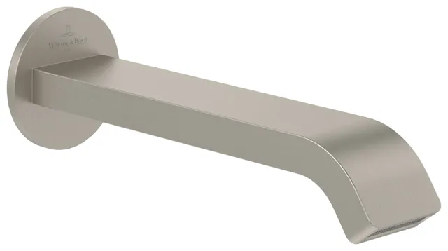 Badewannenauslauf „Dawn“ 20,1 cm in Brushed Nickel Matt