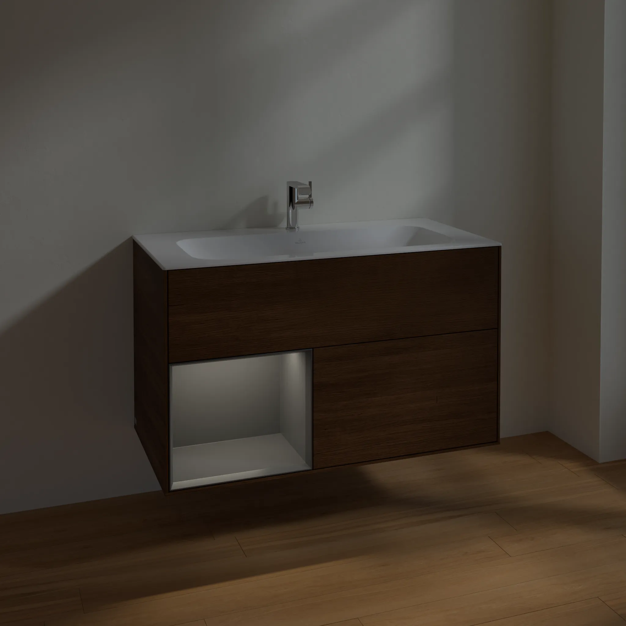 Villeroy & Boch Finion Waschbeckenunterschrank F03 996x591x498mm m Bel FK/RE/AP: GN/GK/-