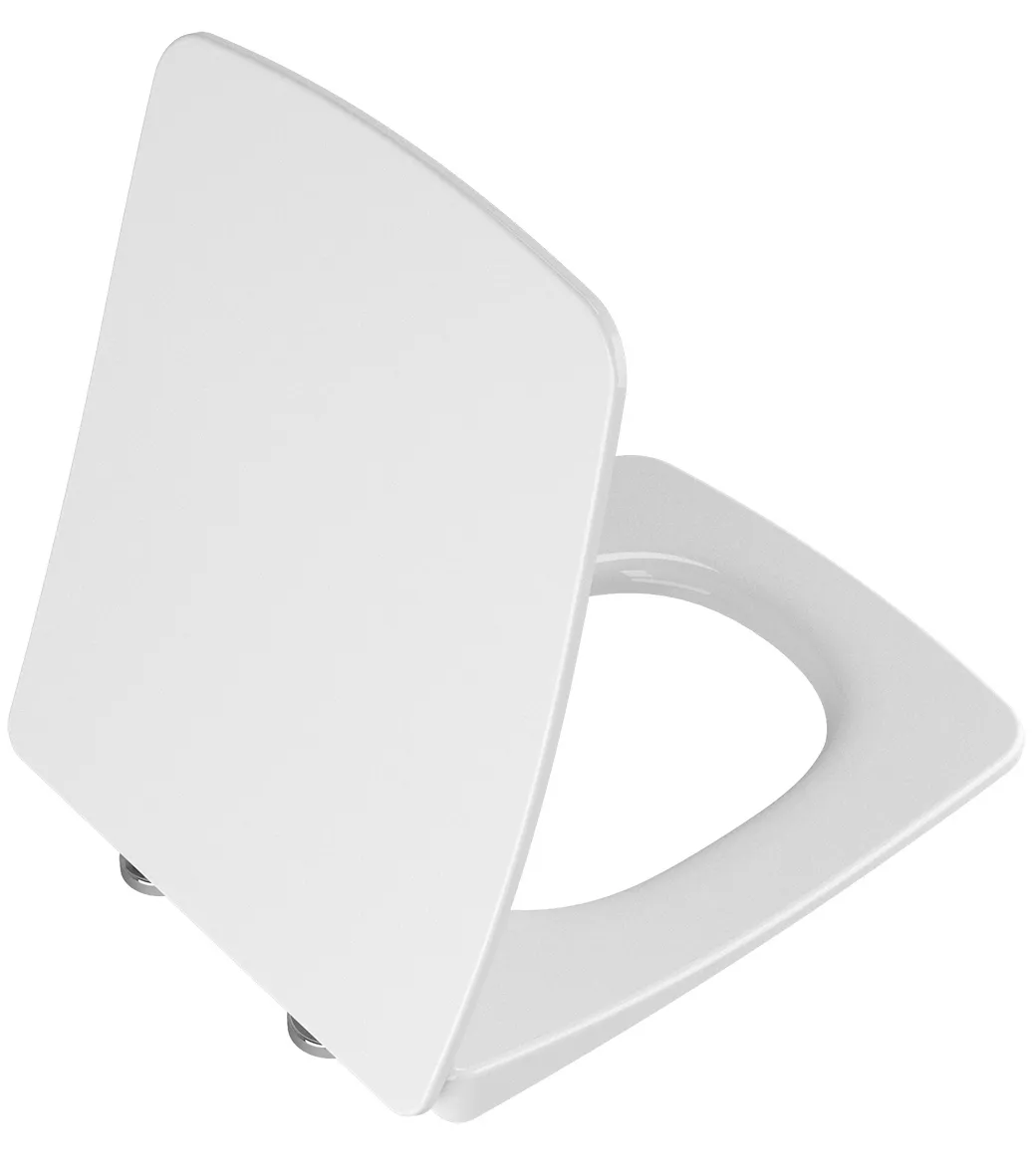 VitrA Metropole WC-Sitz Slim mit Absenkautomatik Duroplast Weiß Hochglanz