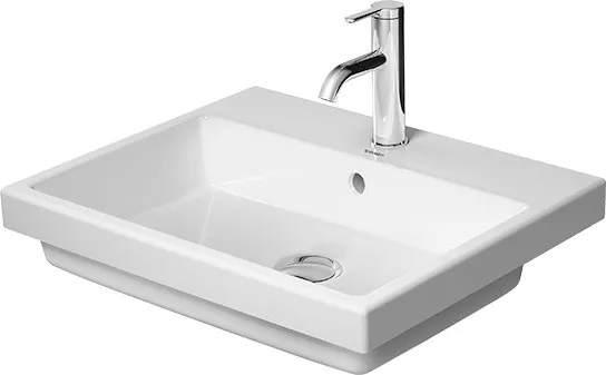 Einbauwaschtisch „Vero Air“, mit Überlauf, Hahnlochposition mittig Hahnlochbohrung: mit 1×1 Hahnlochbohrung / Hahnlochposition: mittig / Oberflächenveredelung: mit WonderGliss Einbauwaschtisch „Vero Air“, mit Überlauf, Hahnlochposition mittig Hahnlochbohrung: mit 1×1 Hahnlochbohrung / Hahnlochposition: mittig / Oberflächenveredelung: mit WonderGliss