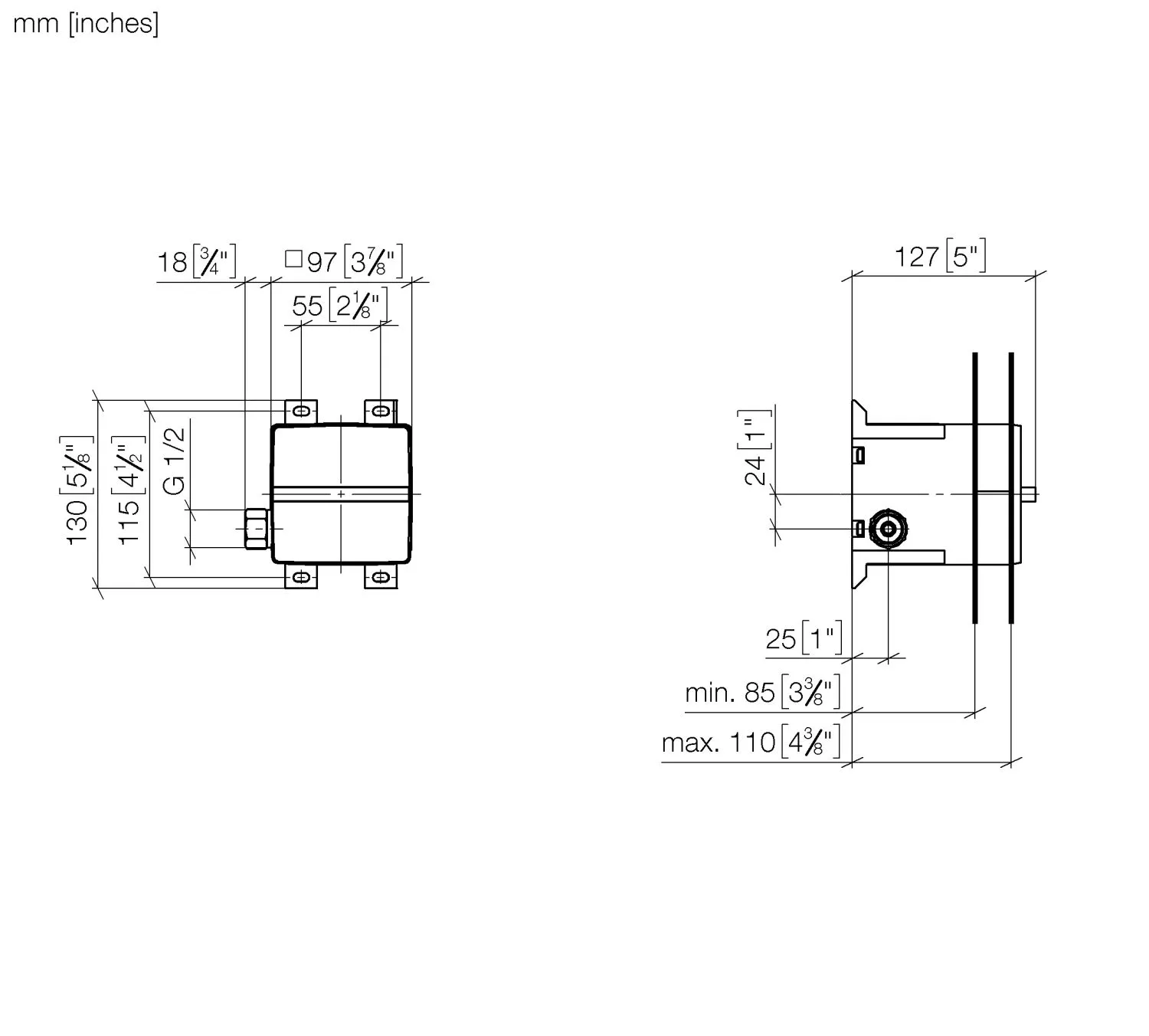 UP-Wandeinbaukasten SERIENNEUTRAL 35205970 UP-Wandeinbaukasten SERIENNEUTRAL 35205970