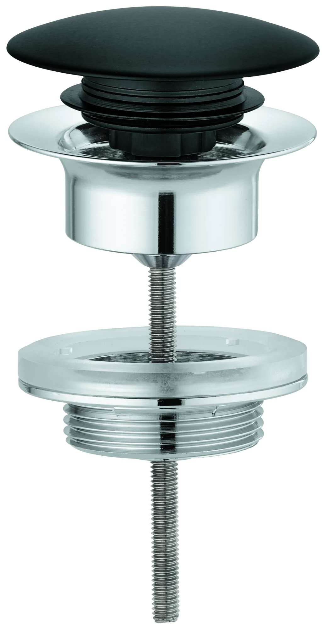 Ablaufgarnitur 65807, mit Klickverschluss, herausnehmbarer Stopfen, verschließbar Ablaufgarnitur 65807, mit Klickverschluss, herausnehmbarer Stopfen, verschließbar