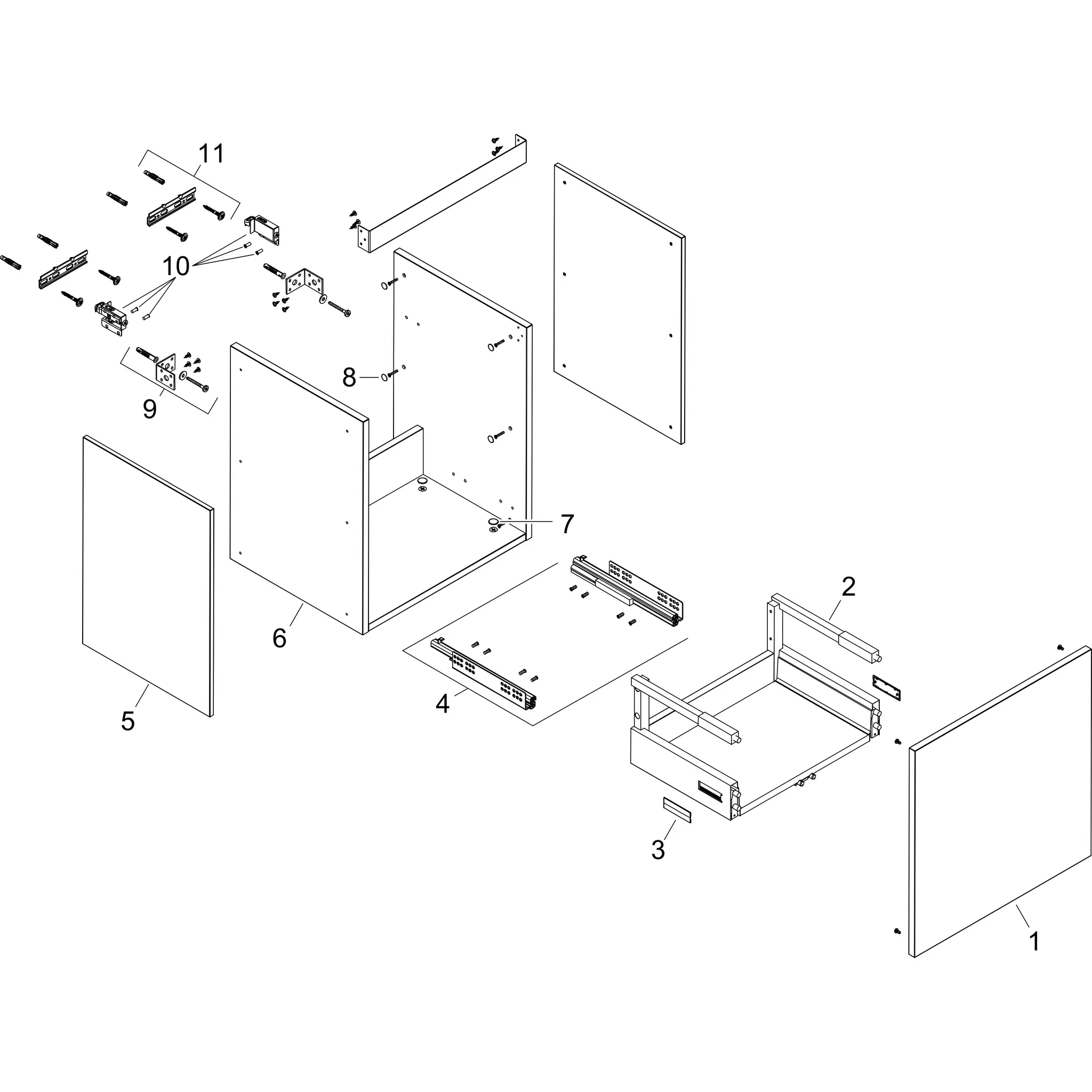 Hansgrohe Waschtischunterschrank „Xilesa E“ in Eiche Kaschmir Hansgrohe Waschtischunterschrank „Xilesa E“ in Eiche Kaschmir