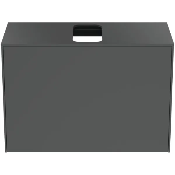 Ideal Standard Waschtischunterschrank „Conca“ 80,2 × 55 × 37,3 cm Anthrazit matt lackiert