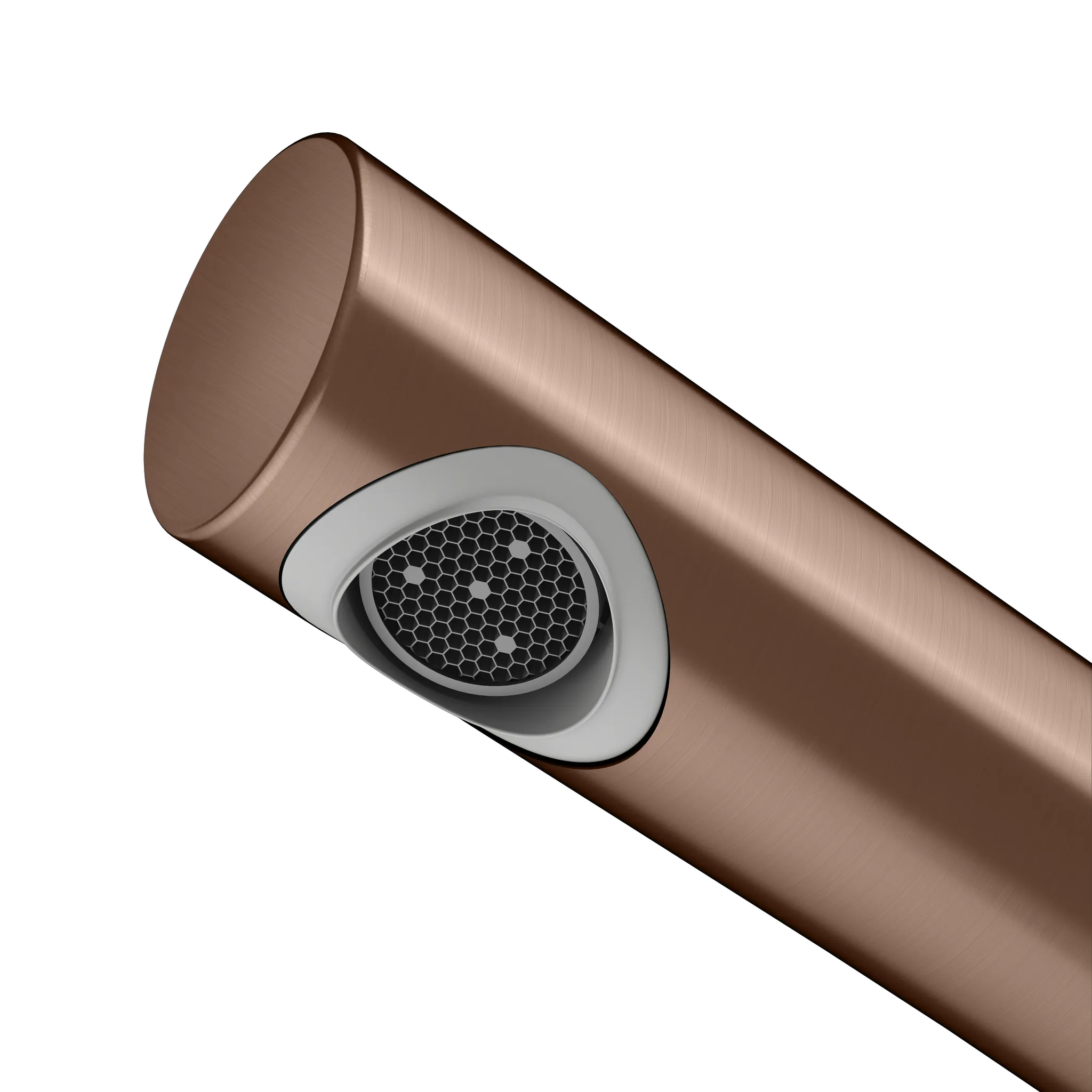 Edition 400 Einhebel-Waschtischmischer UP Ausladung 243 mm Rotgold gebürstet