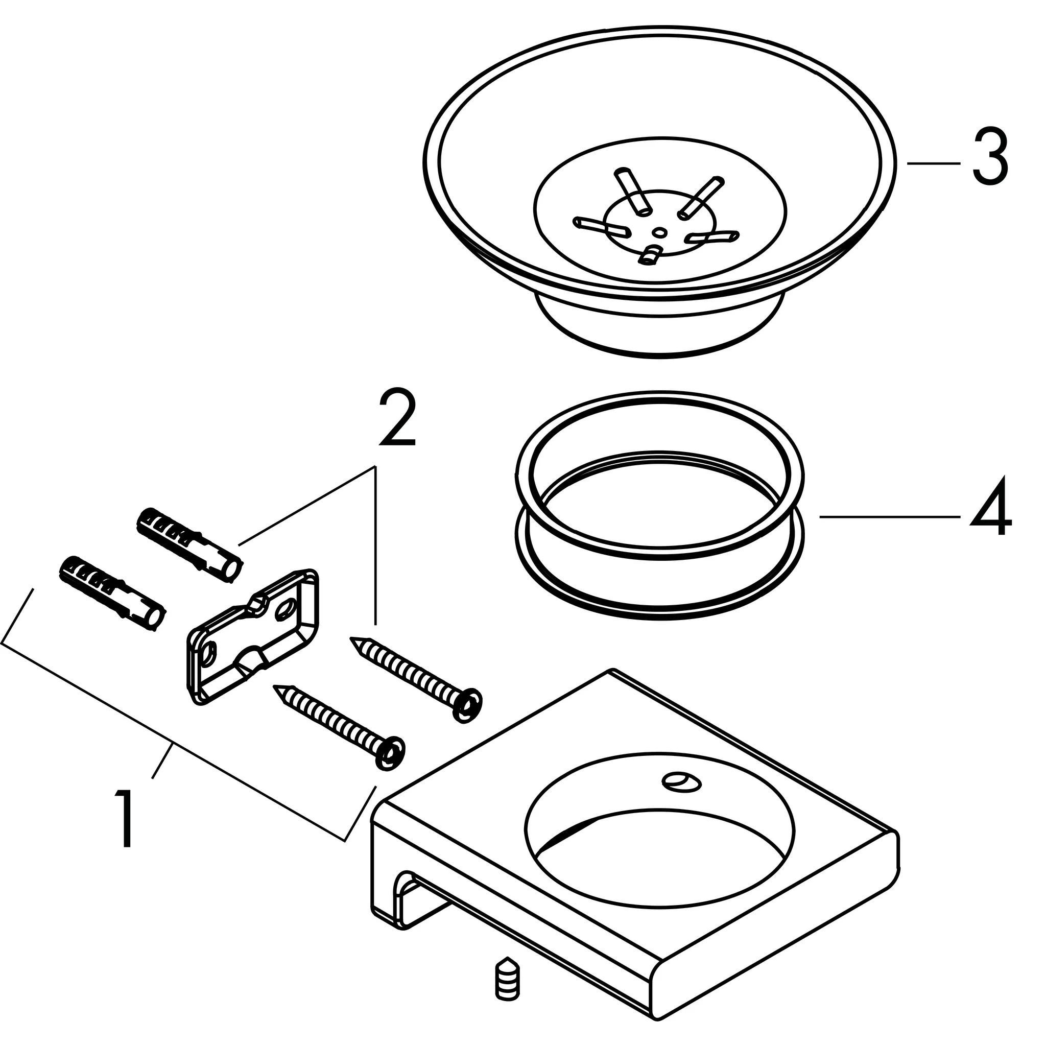 Seifenschale AddStoris chrom Seifenschale AddStoris chrom
