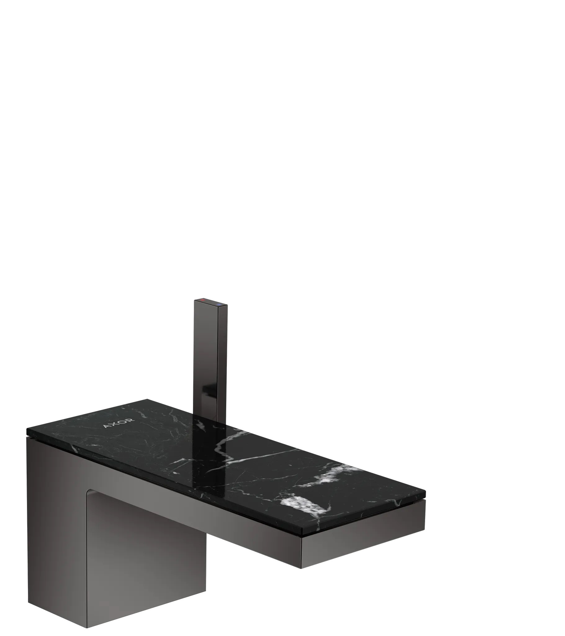 Hansgrohe AXOR MyEdition Mischer Platte 200 Marmor Nero Marquina Hansgrohe AXOR MyEdition Mischer Platte 200 Marmor Nero Marquina