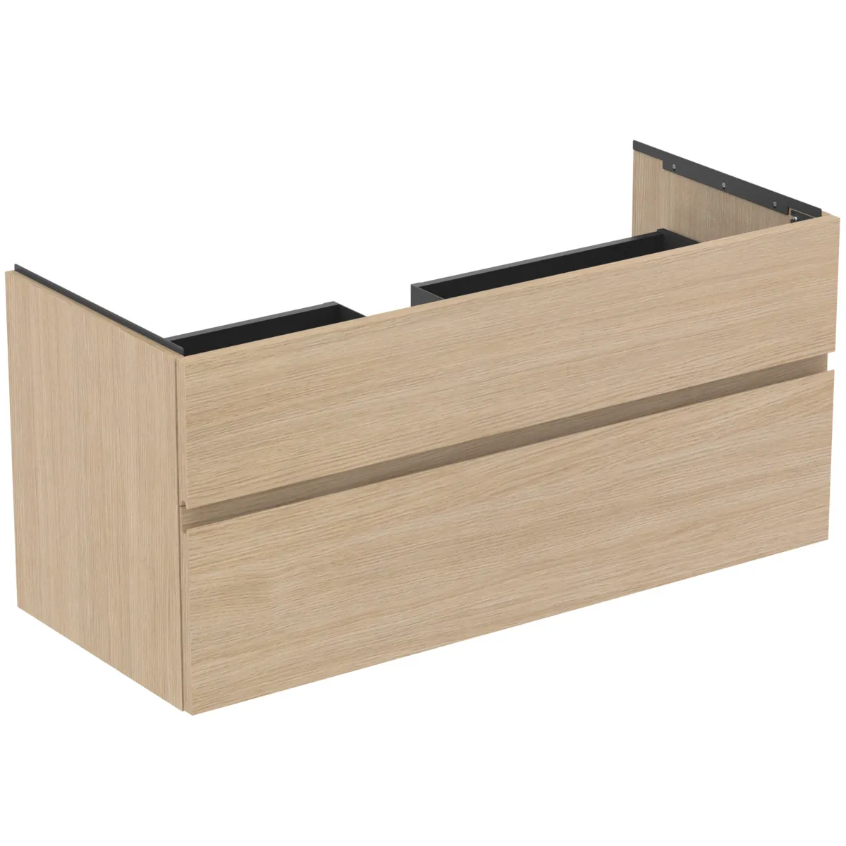 Ideal Standard Möbelwaschtischunterschrank Finesse 1200x505x550mm Eiche weiß Ideal Standard Möbelwaschtischunterschrank Finesse 1200x505x550mm Eiche weiß