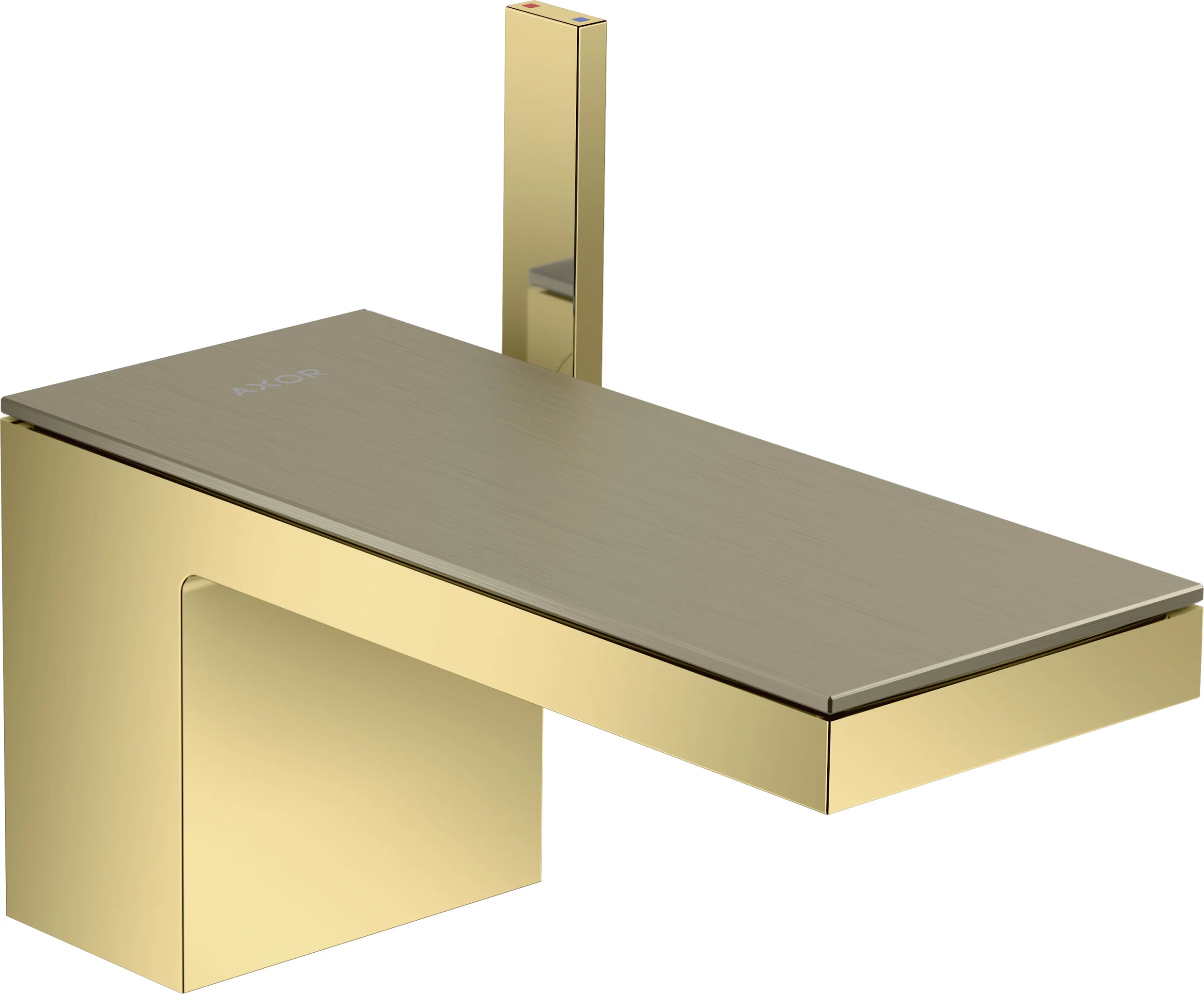 Hansgrohe AXOR MyEdition Platte 200 mm Metall Brushed Nickel abnehmbar