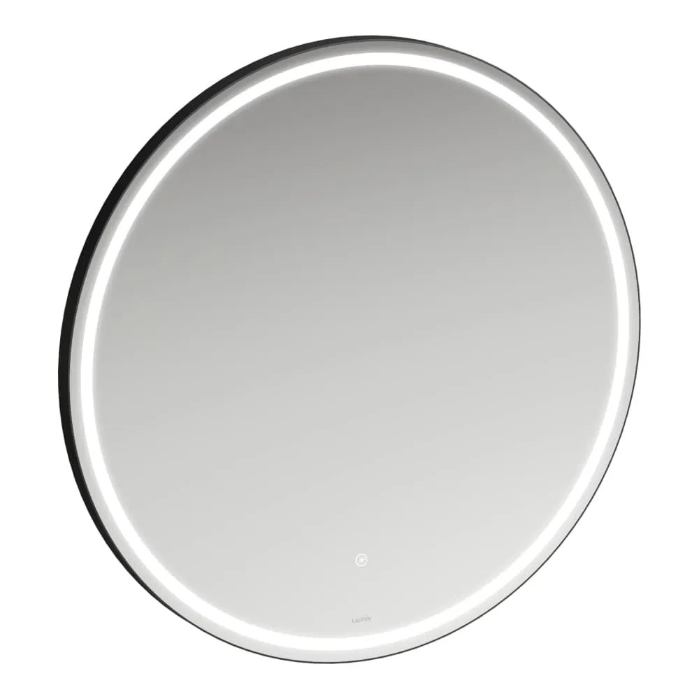Base 2.0 Spiegel 44439.1, rund LED Bel.,1 Sensorsch., 800x800 schw.m Base 2.0 Spiegel 44439.1, rund LED Bel.,1 Sensorsch., 800x800 schw.m