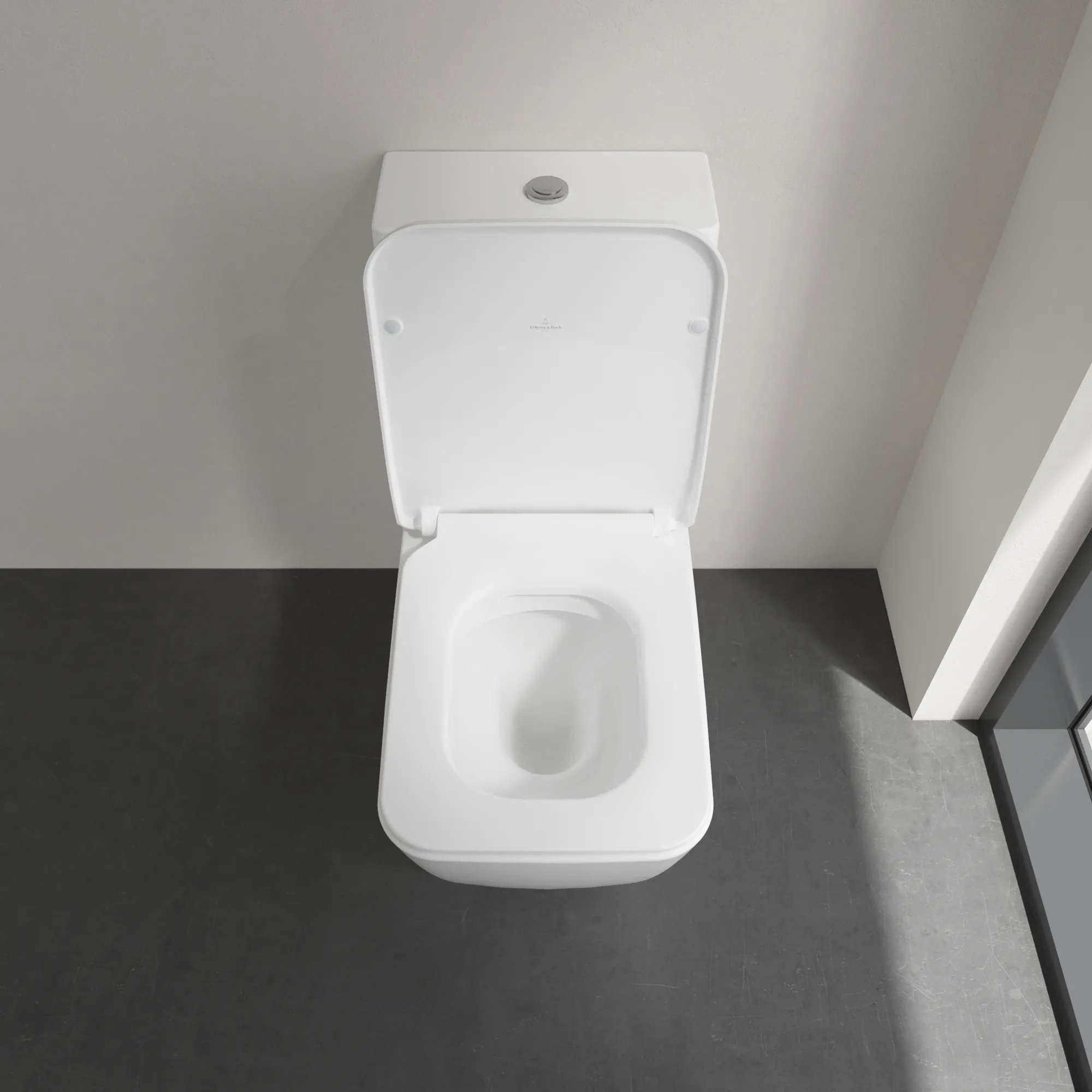 Stand-Tiefspül-WC für Kombination mit Spülkasten DirectFlush „Venticello“ bodenstehend, mit DirectFlush, spülrandlos, für Kombination mit Spülkasten 37 × 40 × 70 cm ohne Spülrand