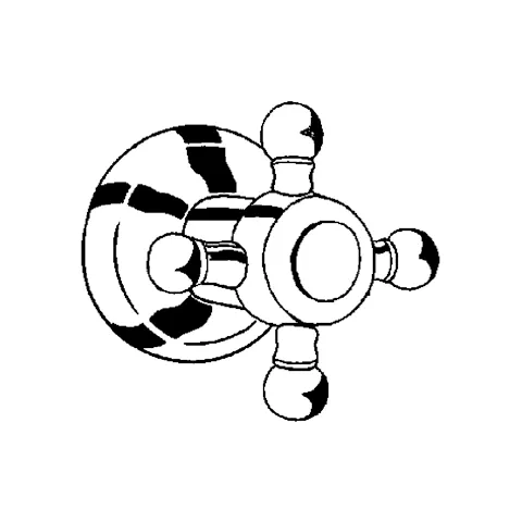 Kludi 1926 UP-Ventil Feinbau-Set Hot vergoldet