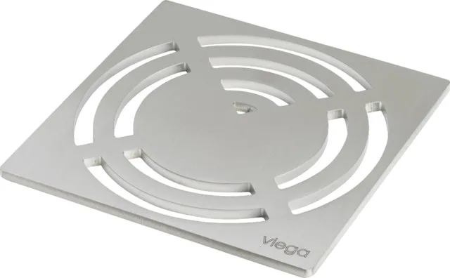 Rost 4929.3 in 150x150mm Edelstahl matt-vernickelt Rost 4929.3 in 150x150mm Edelstahl matt-vernickelt