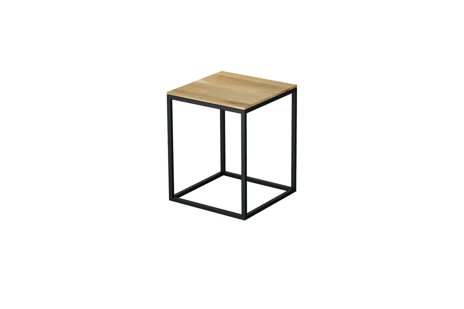 Bette Hocker „BetteLux Shape“ mit Echtholzauflage 35 × 35 × 43 cm Bette Hocker „BetteLux Shape“ mit Echtholzauflage 35 × 35 × 43 cm