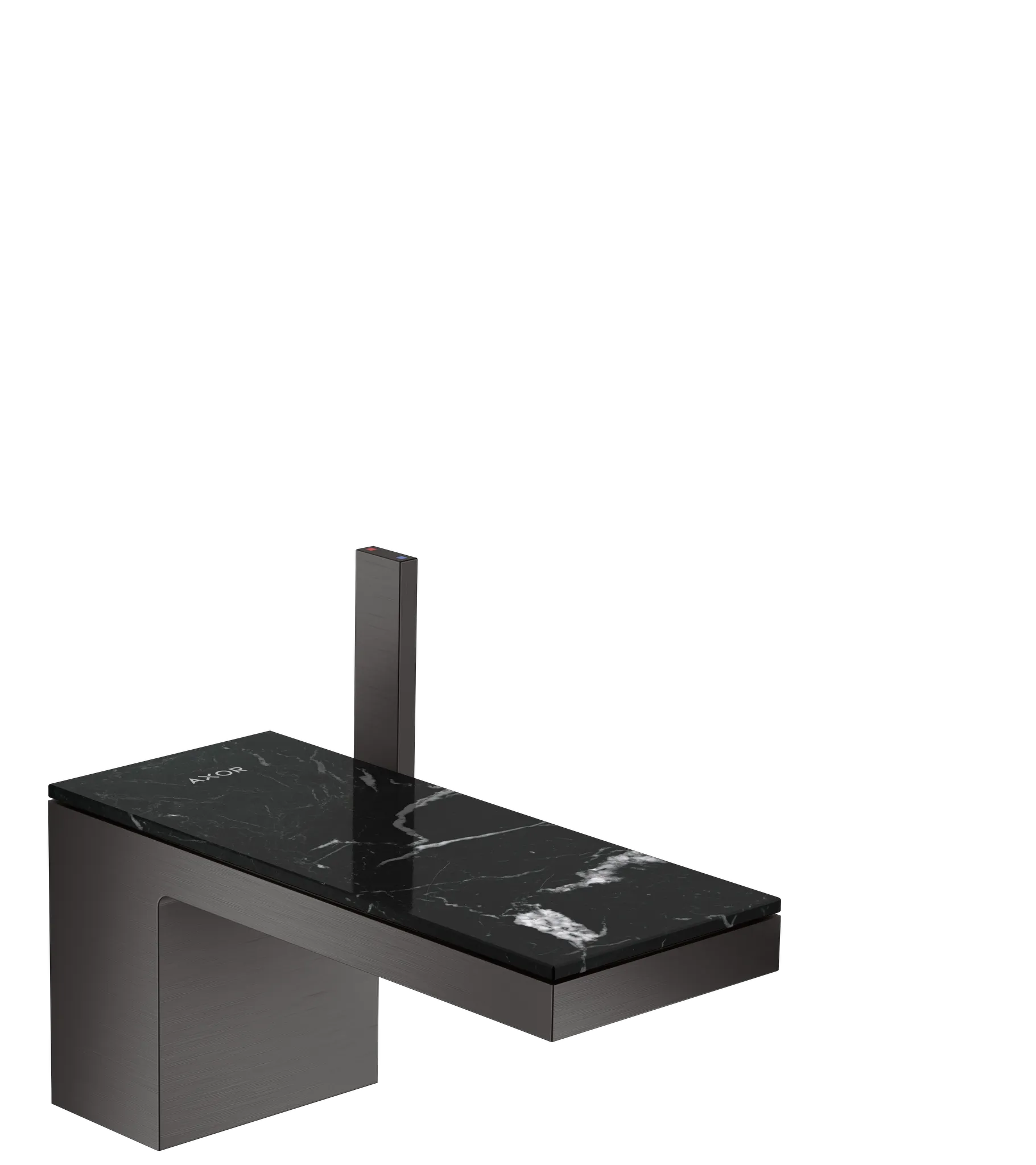 Hansgrohe AXOR MyEdition Mischer Platte 200 Marmor Nero Marquina Hansgrohe AXOR MyEdition Mischer Platte 200 Marmor Nero Marquina