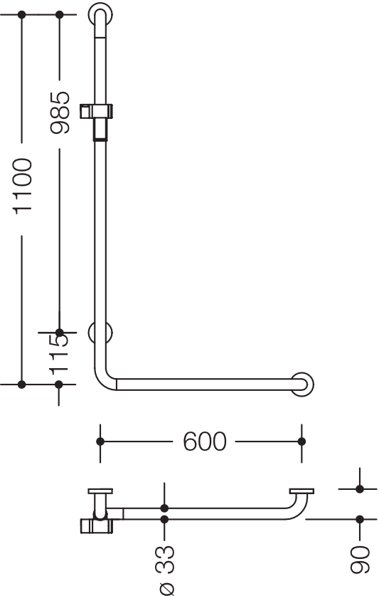 HEWI Haltegriff „Serie 805 Classic“