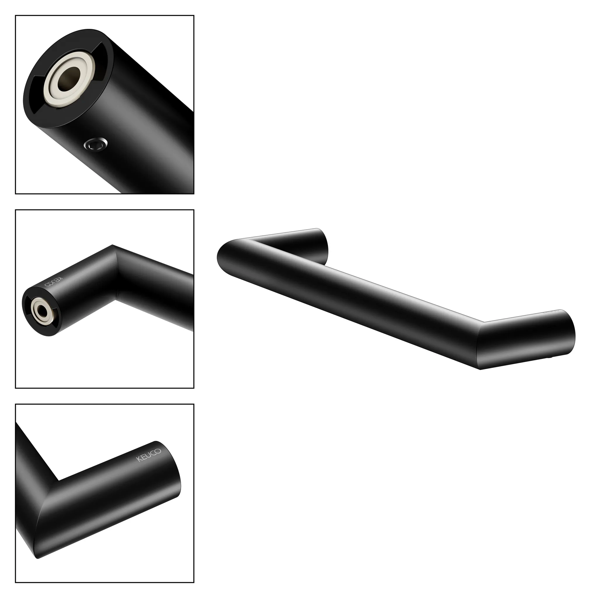 KEUCO REVA Haltegriff 328 mm schwarz matt