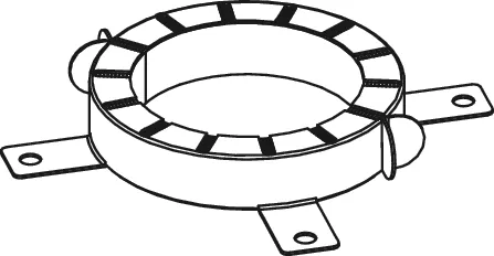 drainpoint S Brandschutzmanschette DN 70/DN 100, DN 100 drainpoint S Brandschutzmanschette DN 70/DN 100, DN 100
