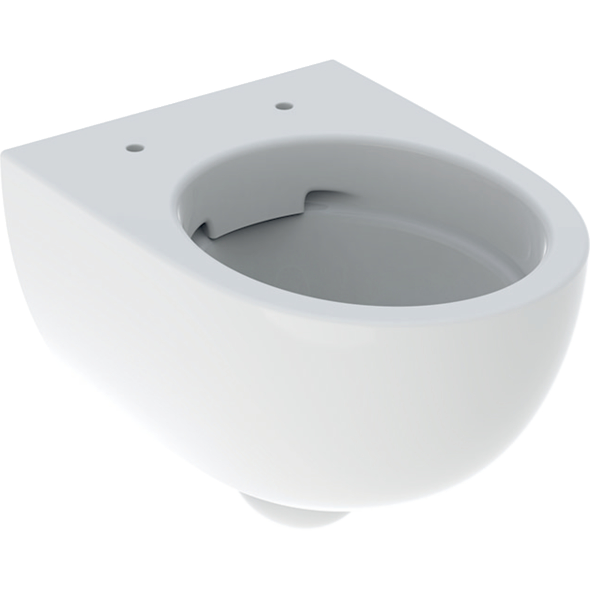 Wand-Tiefspül-WC Compact „Renova Compact“ geschlossene Form 35,5 × 33 × 49 cm, ohne Spülrand