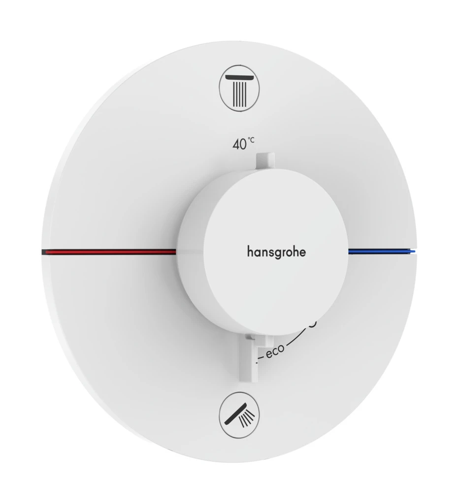 ShowerSelect Comfort S Thermostat Unterputz für 2 Verbraucher Chrom