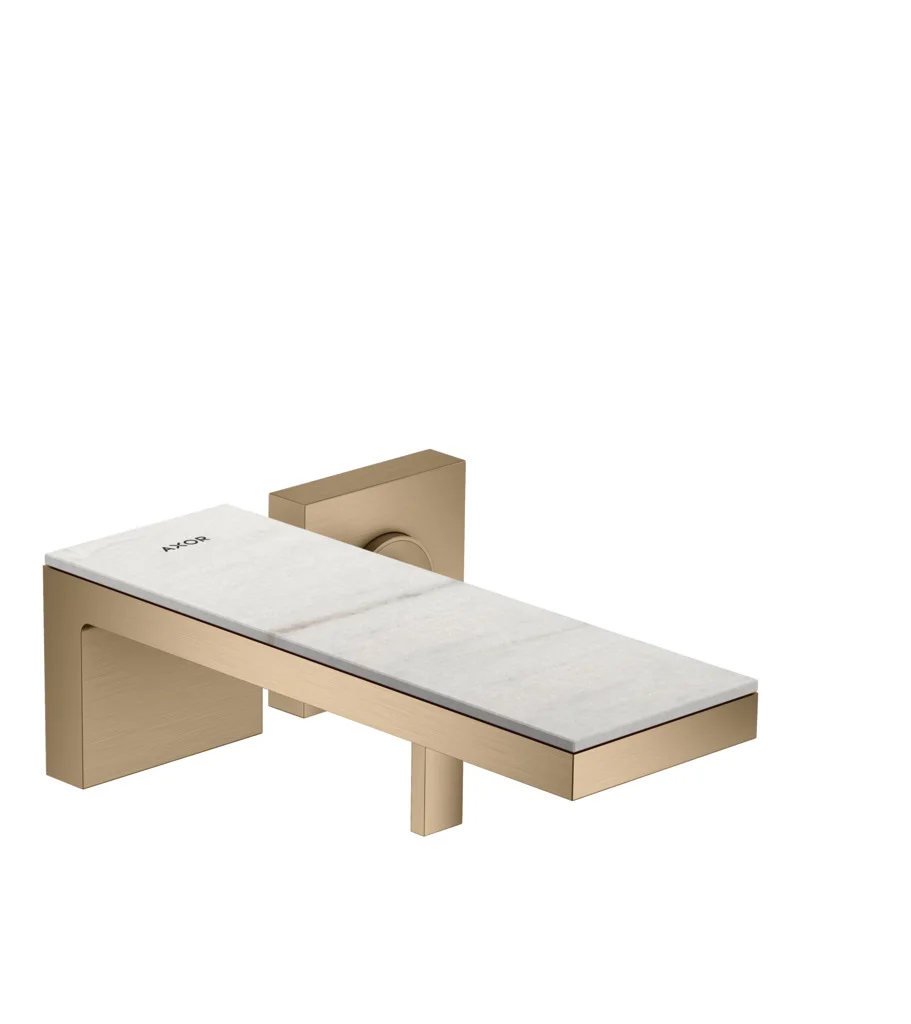 Hansgrohe AXOR MyEdition Platte 245 mm Marmor Lasa Covelano Vena Oro abnehmbar Hansgrohe AXOR MyEdition Platte 245 mm Marmor Lasa Covelano Vena Oro abnehmbar
