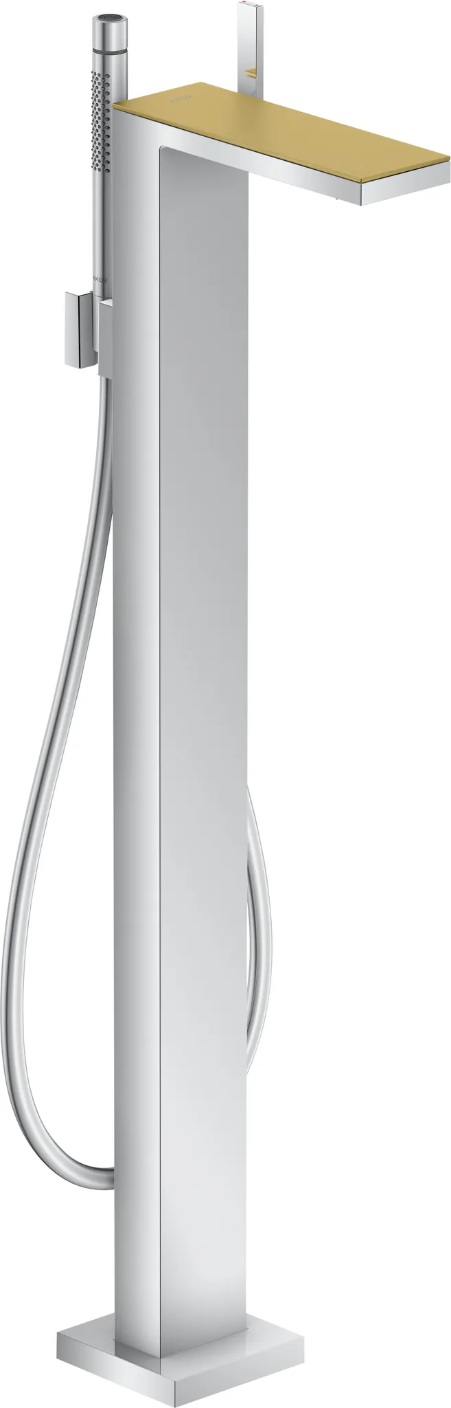 AXOR MyEdition Einhebel-Wannenmischer bodenstehend ohne Platte Chrom