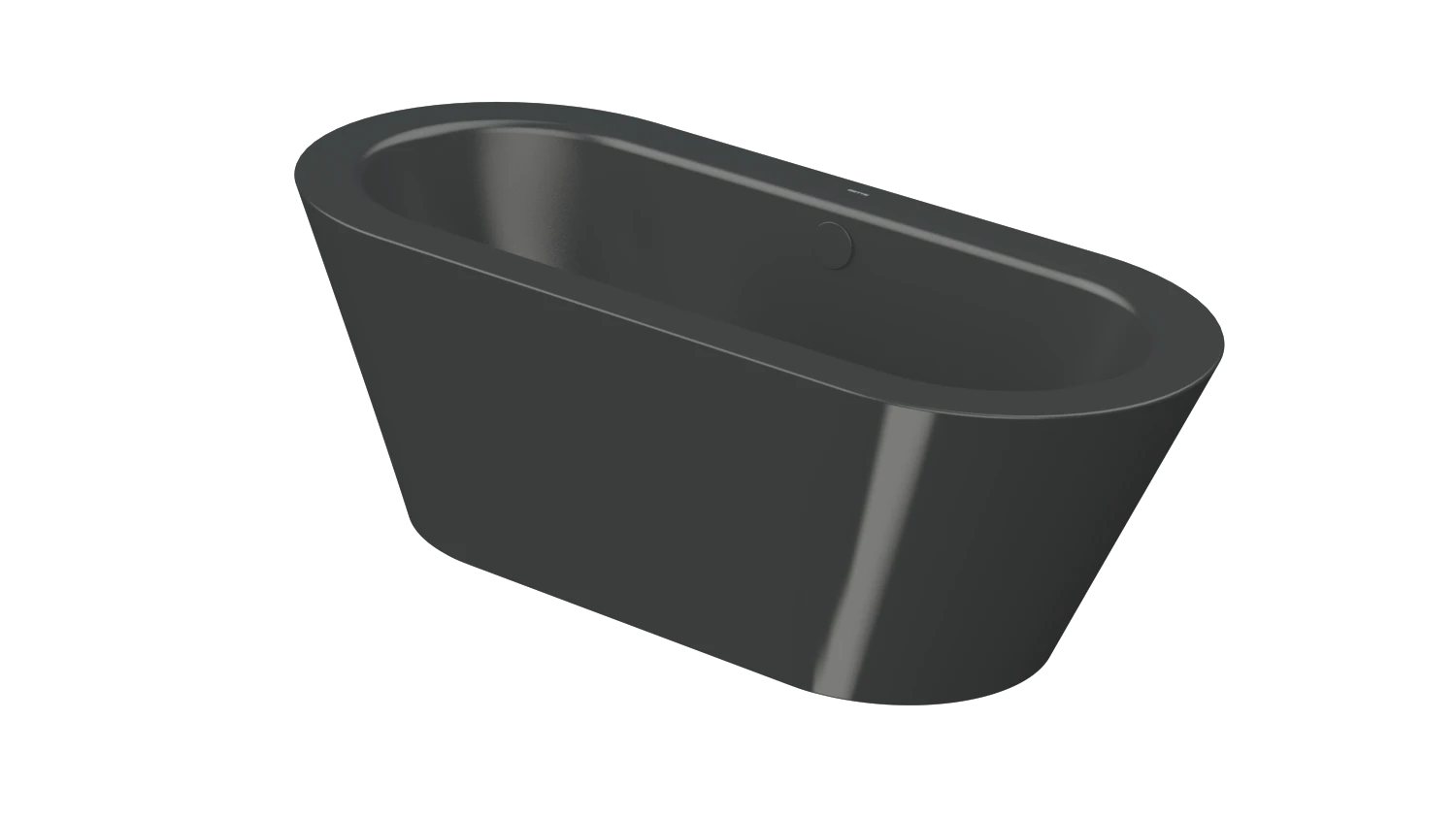 Bette oval Badewanne „BetteStarlet Oval Silhouette“ 165 × 75 cm in Ebony Bette oval Badewanne „BetteStarlet Oval Silhouette“ 165 × 75 cm in Ebony