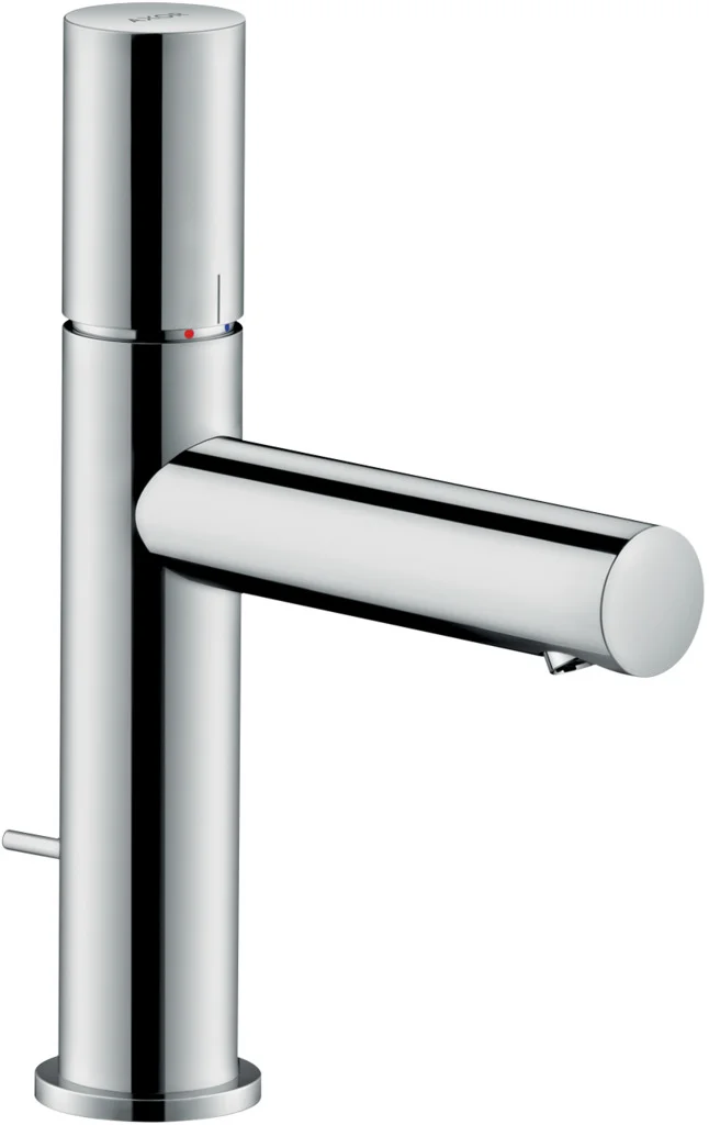 Hansgrohe AXOR Uno Einhebel-Waschtischmischer 110, Chrom, Ausladung 123 mm, Auslaufhöhe 109 mm, Laminarstrahl, max. Durchfluss 5 l/min