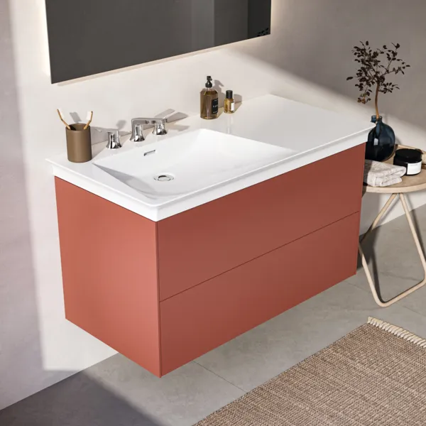Ideal Standard Möbelwaschtischunterschrank Conca 1000x505mm 2 Auszüge Sunset matt