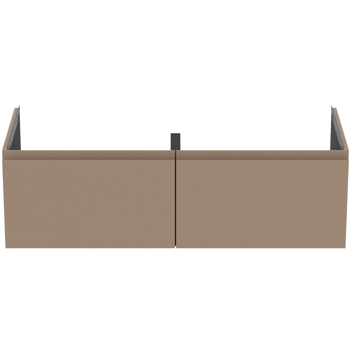 Ideal Standard Möbeldoppel-Waschtischunterschrank Finesse 1200x505x370mm Greige matt