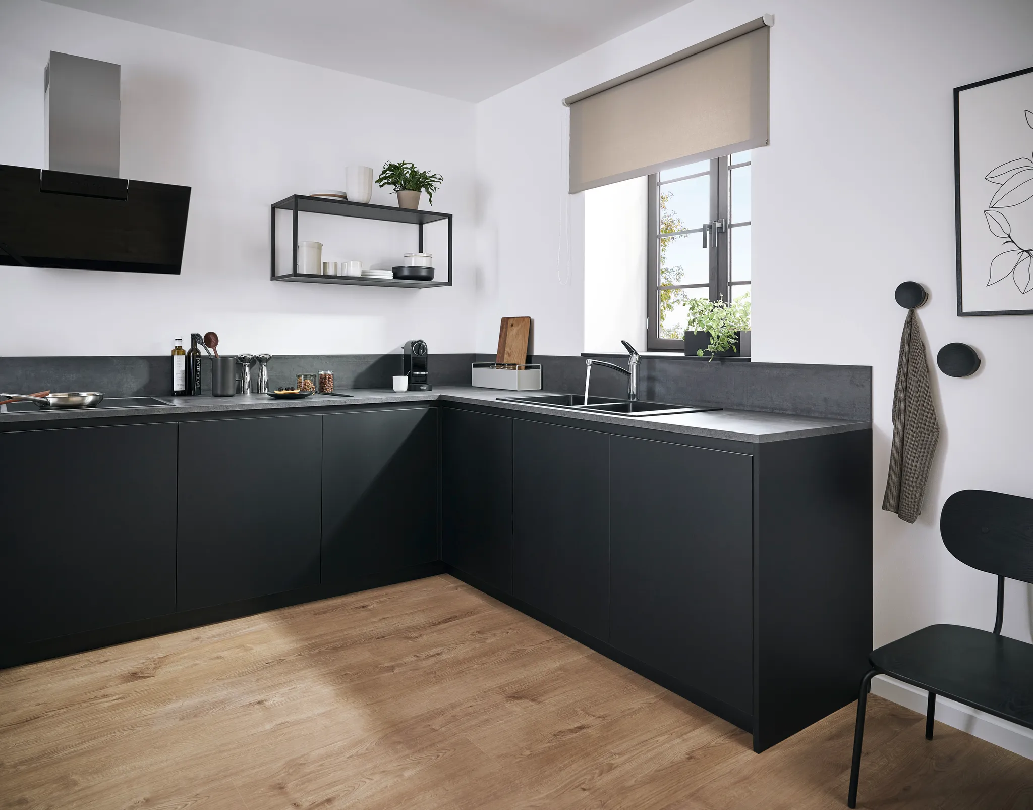 Focus M41 Einhebel-Küchenmischer 160, Eco, 1jet Chrom
