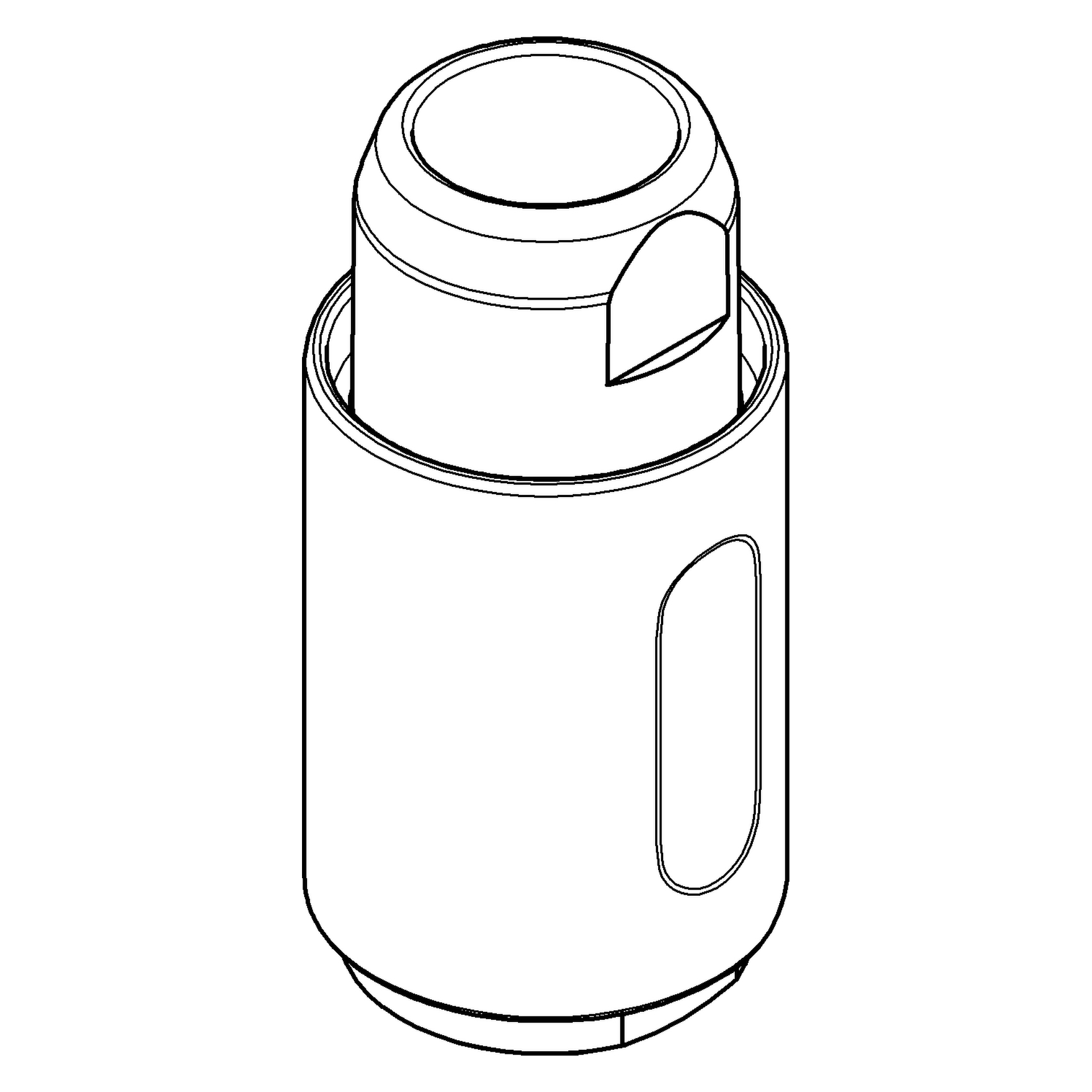 Auslaufbrause 46925, für Minta Einhand-Spültischbatterie, mit herausziehbarem Mousseur, chrom