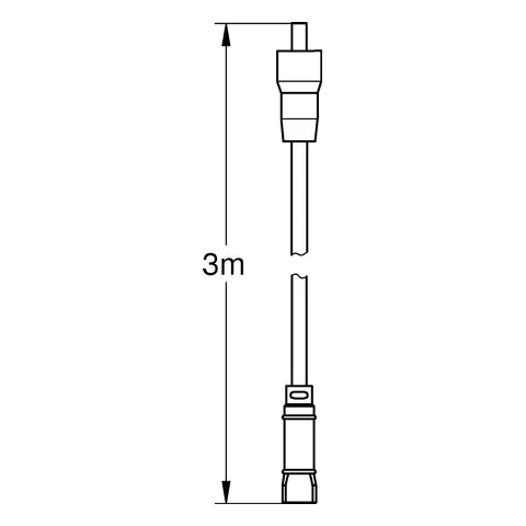 Verlängerungskabel Strom Sense Guard 22521, 3 m, weiß Verlängerungskabel Strom Sense Guard 22521, 3 m, weiß