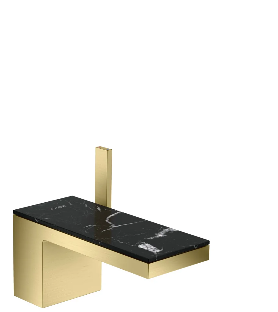 Hansgrohe AXOR MyEdition Platte 200 mm Marmor Nero Marquina abnehmbar