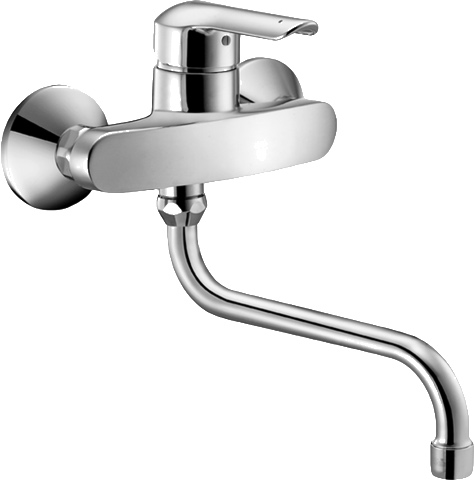 Hansa Einhand-Küchenarmatur „Vantis“ Ausladung 232 mm in chrom Hansa Einhand-Küchenarmatur „Vantis“ Ausladung 232 mm in chrom