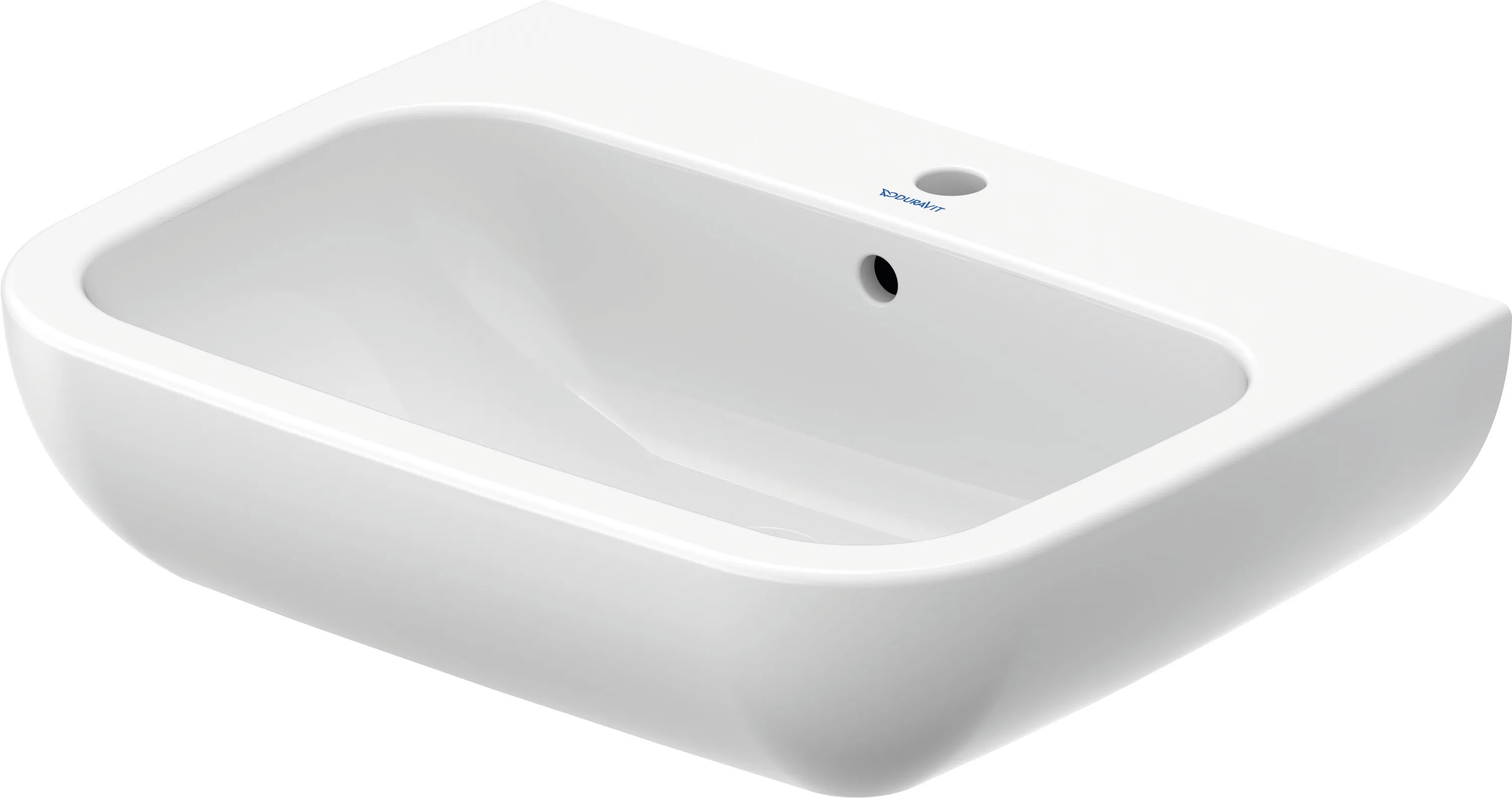 Wandwaschtisch „D-Code“, mit Überlauf 65 × 50 cm Wandwaschtisch „D-Code“, mit Überlauf 65 × 50 cm