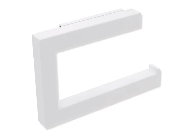 WC-Papierhalter Sys 900 Q, klappbar, plvb weiß tiefmatt WC-Papierhalter Sys 900 Q, klappbar, plvb weiß tiefmatt