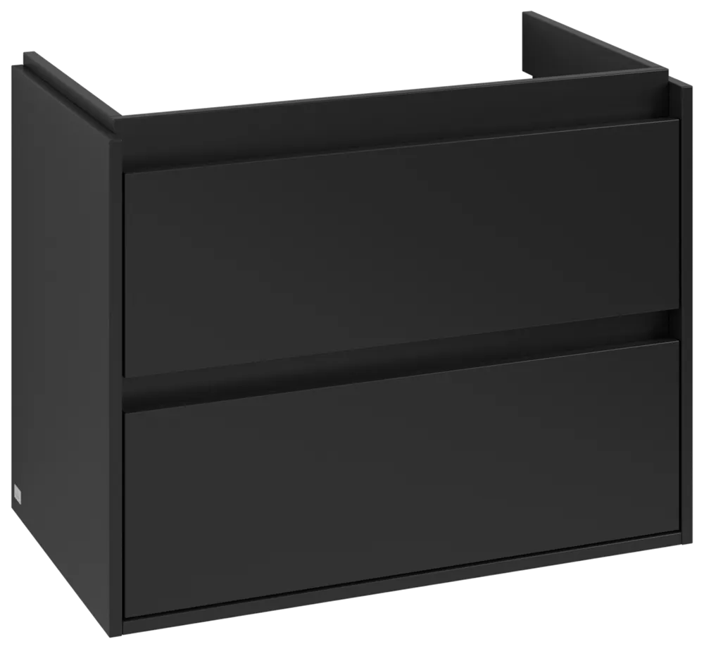 Villeroy & Boch Waschtischunterschrank „Skyla“ 772 × 596 × 439 mm Volcano Black