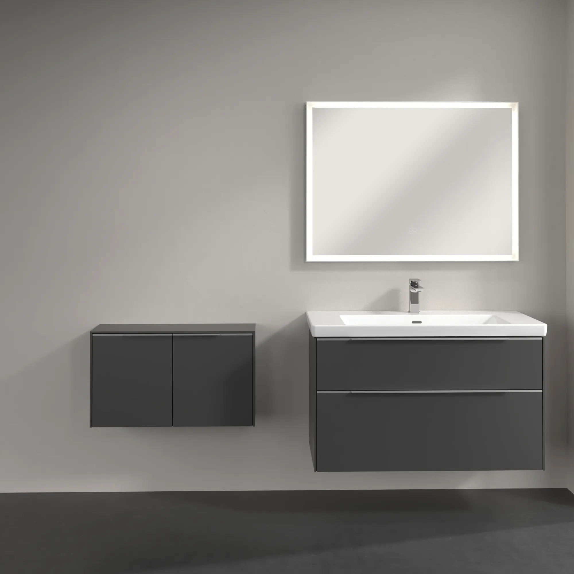 Villeroy & Boch Subway 3.0 Sideboard C60000, 728x423x256 mm, Graphite Villeroy & Boch Subway 3.0 Sideboard C60000, 728x423x256 mm, Graphite