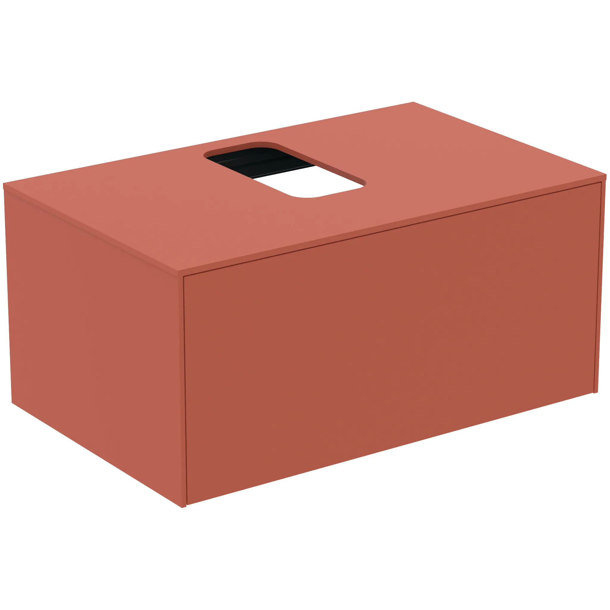 Ideal Standard Waschtischunterschrank „Conca“ 80,2 × 37 × 50,5 cm Sunset matt lackiert