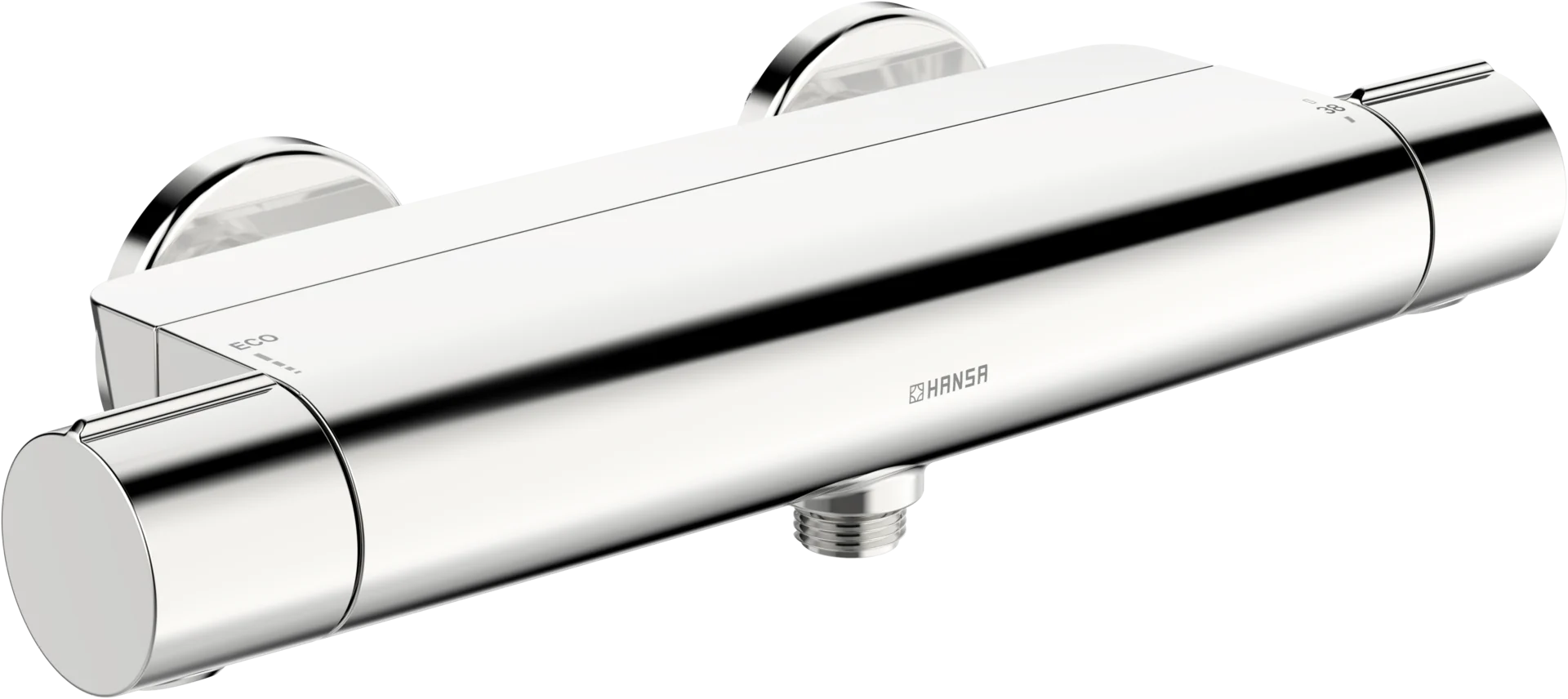 Hansa HansaOPTIMA Duscharmatur Wandmontage Thermostat Chrom Hansa HansaOPTIMA Duscharmatur Wandmontage Thermostat Chrom
