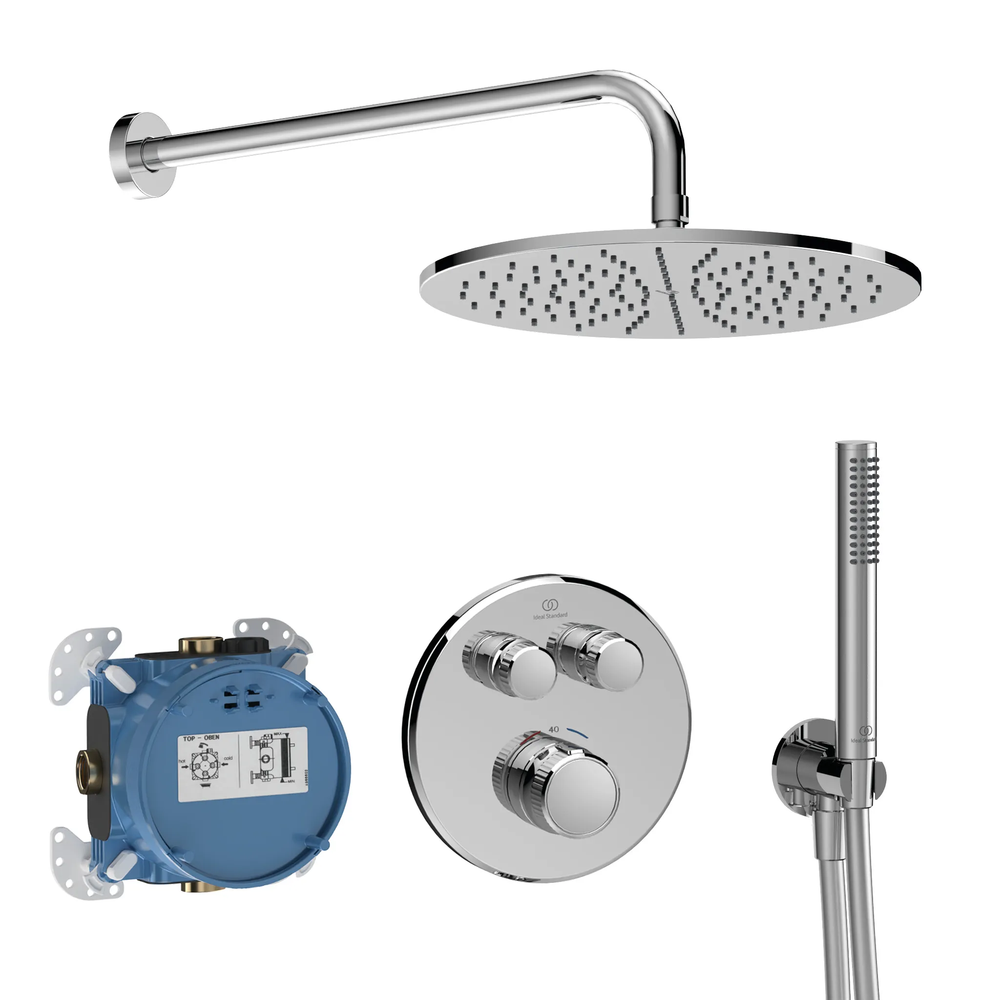 Armaturen-Paket 02 Ceratherm Navigo Chrom Armaturen-Paket 02 Ceratherm Navigo Chrom