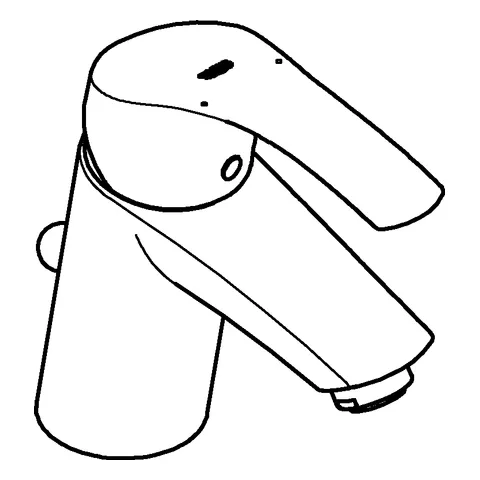 Grohe Eurosmart Standard Einhand-Waschtischbatterie S-Size, chrom Grohe Eurosmart Standard Einhand-Waschtischbatterie S-Size, chrom