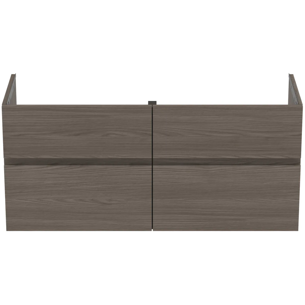 Ideal Standard Waschtischunterschrank „Finesse“ 120 × 54,5 × 44 cm Ulme dunkel