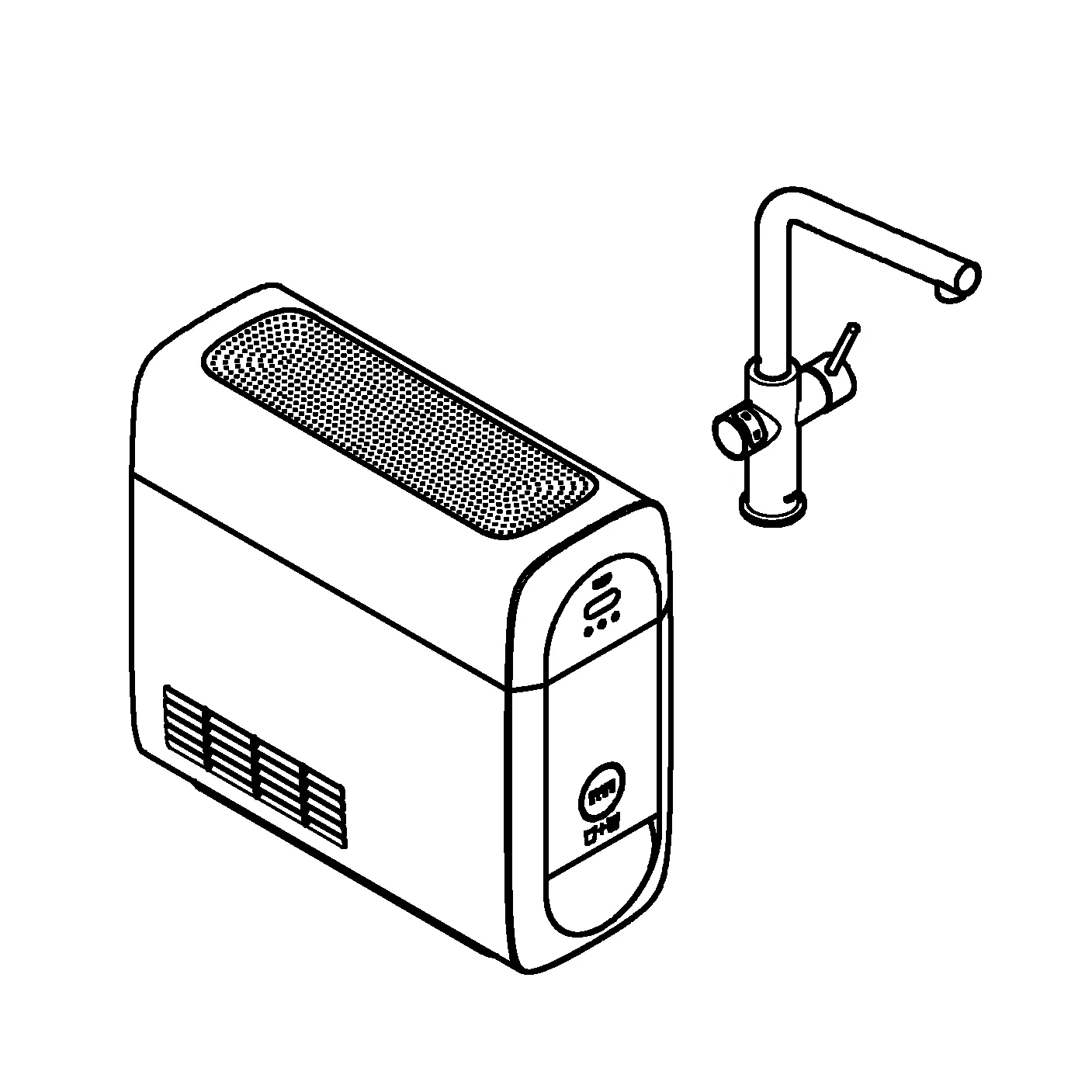 Grohe Blue Home L-Auslauf Starter Kit Grohe Blue Home L-Auslauf Starter Kit