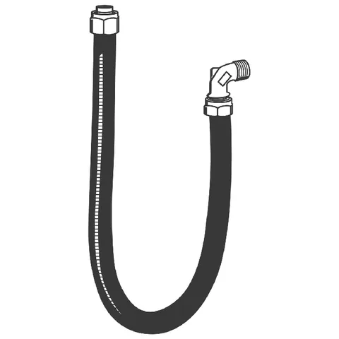 Anschlussgarnitur Talentofill 28993, DN 20, mit 1,5 m-flexiblem Anschlussrohr Anschlussgarnitur Talentofill 28993, DN 20, mit 1,5 m-flexiblem Anschlussrohr