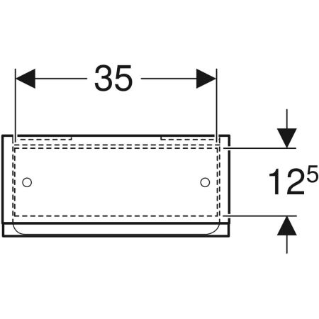 Renova Plan Hängeschrank mit einer Tür: 39x70x17.3cm, Nussbaum hickory hell Renova Plan Hängeschrank mit einer Tür: 39x70x17.3cm, Nussbaum hickory hell