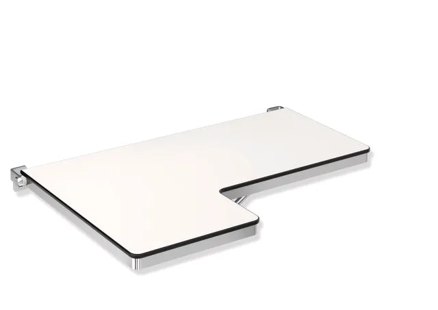 HEWI Duschklappsitz, L-förmig (USA) System 900, Edelstahl HEWI Duschklappsitz, L-förmig (USA) System 900, Edelstahl