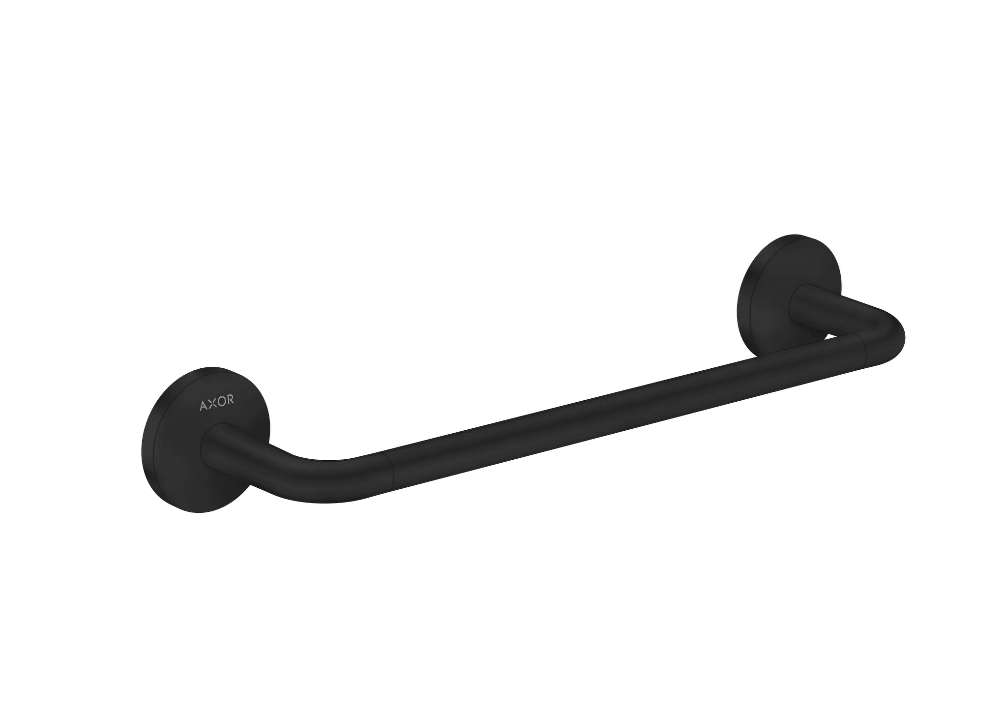 Hansgrohe AXOR Universal Circular Haltestange, Mattschwarz, Wandmontage, Metall